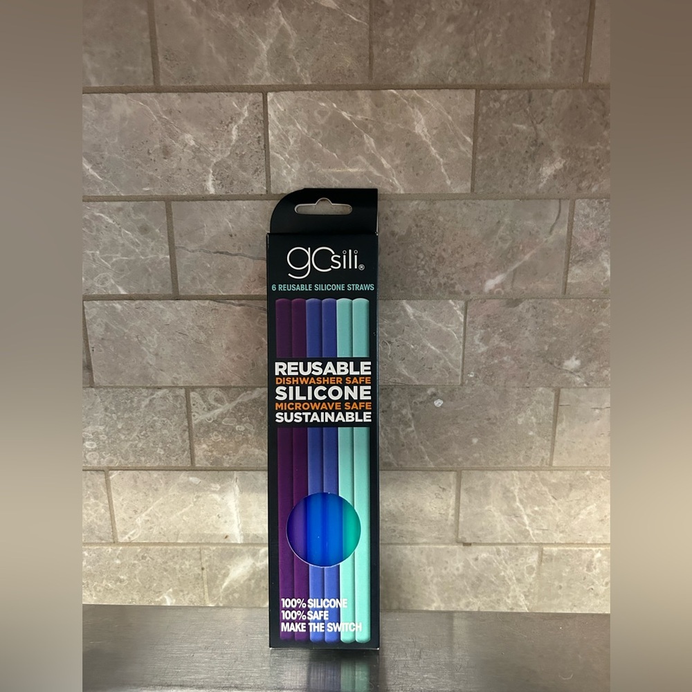 Reusable Silicone Straws